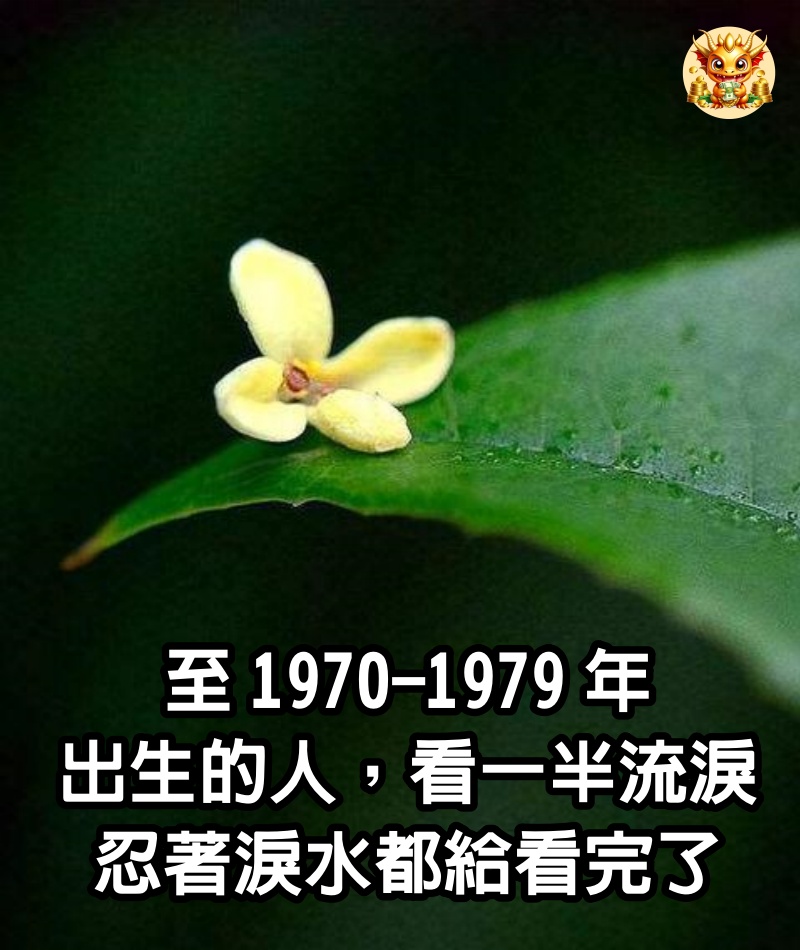 至1970年-1979年出生的人,看一半流淚,忍著淚水都給看完了