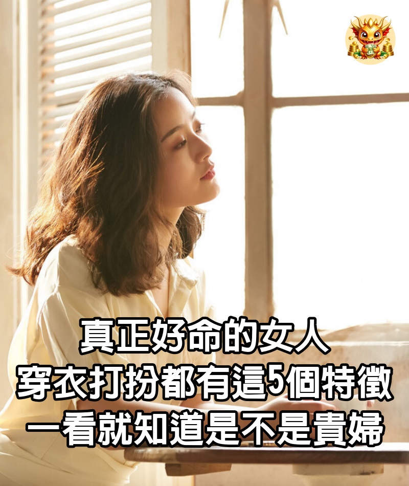 真正好命的女人,穿衣打扮都有這5個特徵,一看就知道是不是貴婦!