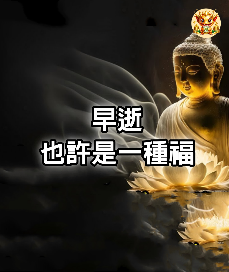早逝,也許是一種福