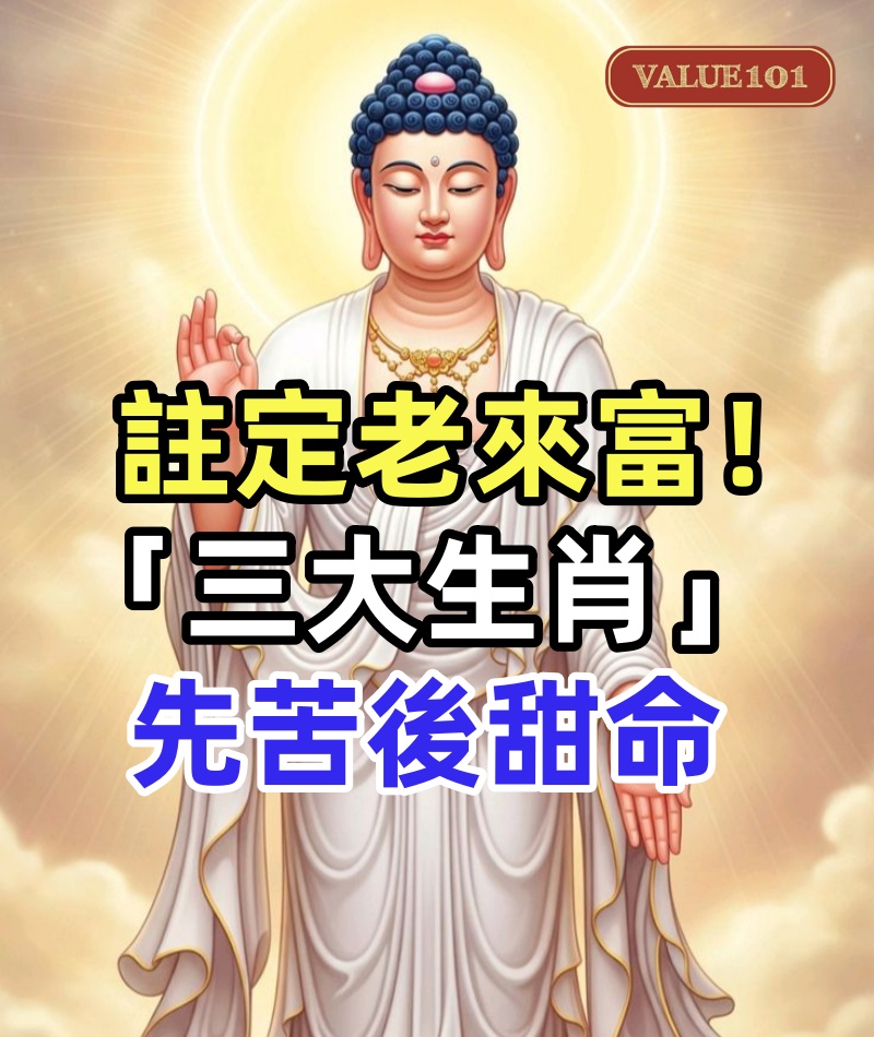 註定老來富!「三大生肖」是先苦後甜命 老年「結善果」後福享不盡