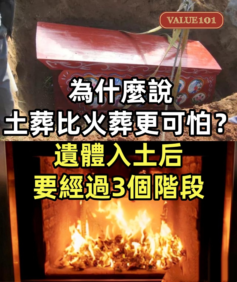為什麼說土葬比火葬更可怕?遺體入土后要經過3個階段,看完長知識了